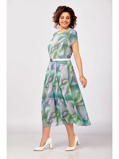 🔥🥰【Cumpără 1 Primești 1 Gratuit】【S-5XL】Rochie nouă și elegantă din șifon de înaltă calitate