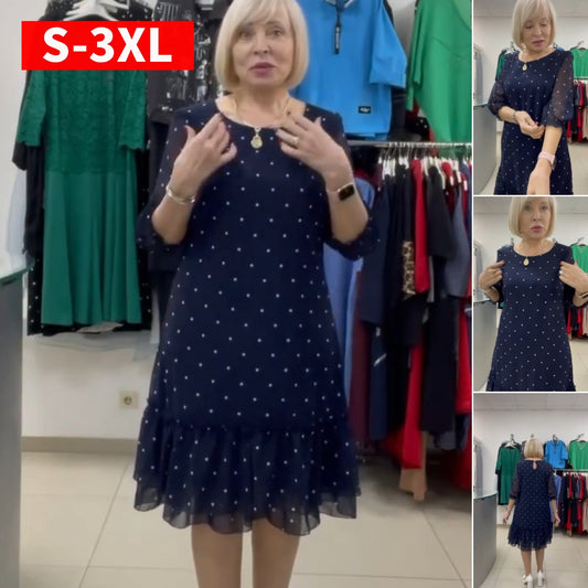 🔥🥰【S-3XL】Удобна и стилна висококачествена рокля