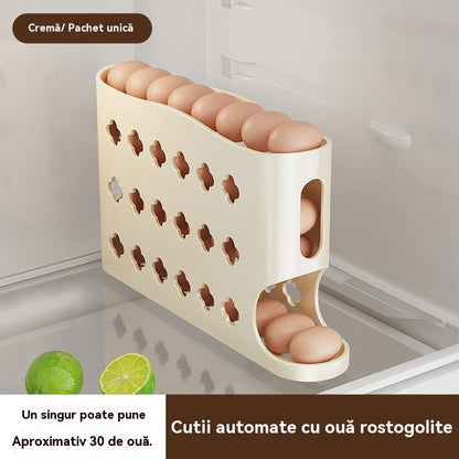 💥🥚🥚Плъзгаща се кутия за съхранение на яйца, подходяща за храна