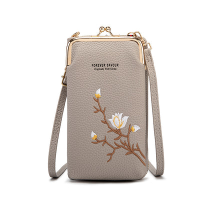 🔥【50% отстъпка】👜Бродирана чанта през рамо със стилен дизайн и дълга презрамка 2025
