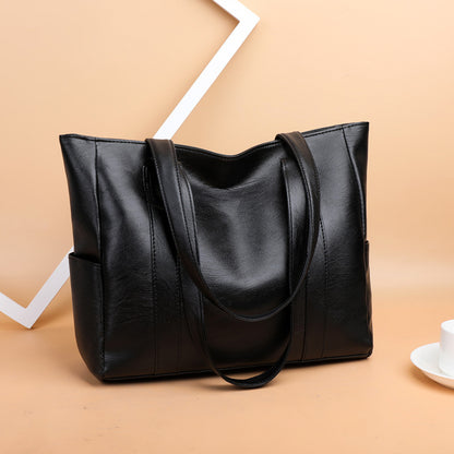 💥【Ограничена оферта - 50% отстъпка】💥👜 Нов дамски чантa с мека кожа ✨Кежуал стил, голям обем✨