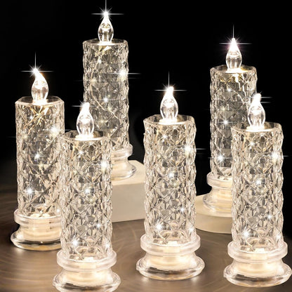 🎄 🎄Купете 1, вземете 2 безплатно!🎅 Безпламъчни LED свещи – безопасни, издръжливи и пълни с празнично настроение ✨🕯️