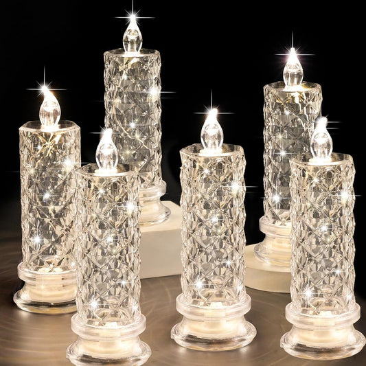 🎄 🎄Купете 1, вземете 2 безплатно!🎅 Безпламъчни LED свещи – безопасни, издръжливи и пълни с празнично настроение ✨🕯️
