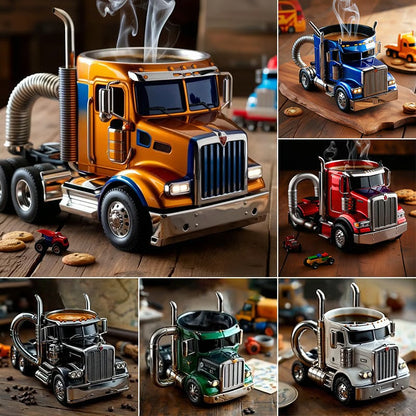 🚛Ръчно изработени чаши за кафе за камиони