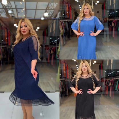 【🥇Страхотна оферта】👗【S-5XL】Висококачествена шифонена лятна дълга пола