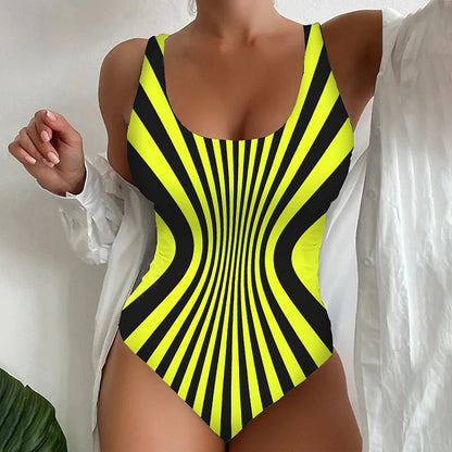 🔥👙【S~8XL】Модерен бързосъхнещ бански от една част, незаменим за плажа и морето през лятото 2025