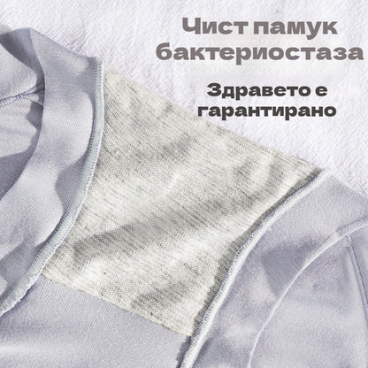 🔥【Купете 3, вземете 3 безплатно】🔥Последен ден - 50% отстъпка - Антибактериални бикини за корем с висока талия