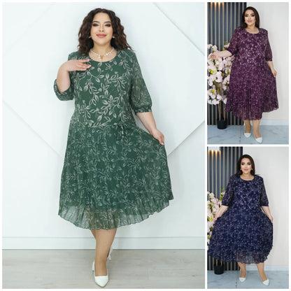 【Купете 1, вземете 1 безплатно】👗💥【S-5XL】Нова модна рокля, класически дизайн, елегантна и семпла