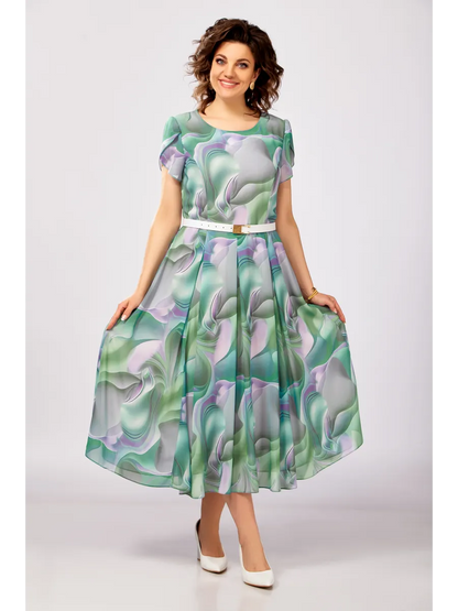 🔥🥰【Cumpără 1 Primești 1 Gratuit】【S-5XL】Rochie nouă și elegantă din șifon de înaltă calitate
