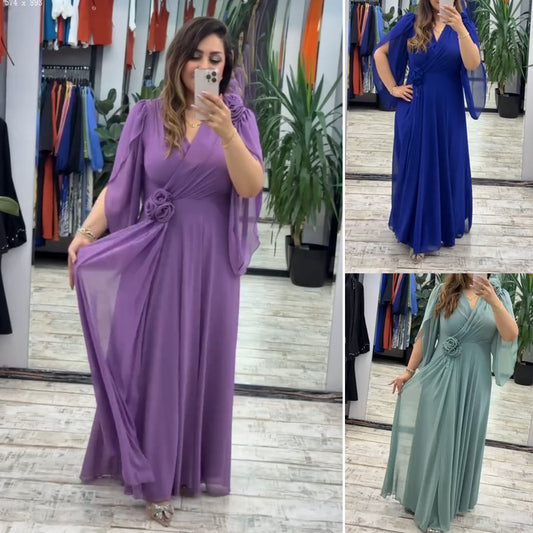 💥【S-5XL】Нова модна рокля, класически дизайн, елегантна и семпла