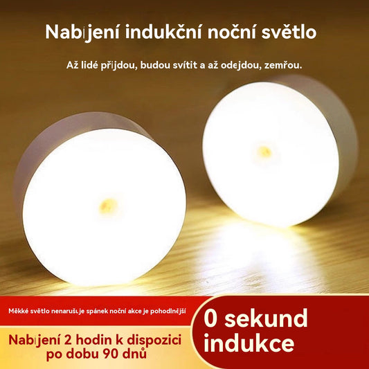 🏡💡Интелигентна LED лампа с човешки сензор, удобна и практична за презареждане
