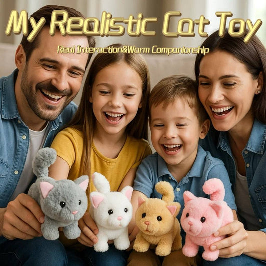 🟣🎁🐱🔥Гореща разпродажба🔥Моите реалистични играчки за котки: 🐾Те носят безкрайна радост и топлина.