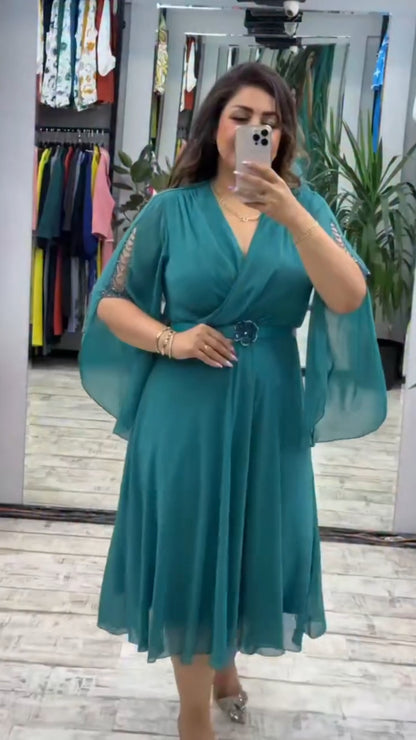 【Купете 1, вземете 1 безплатно】👗💥【S-5XL】Нова модна рокля, класически дизайн, елегантна и семпла