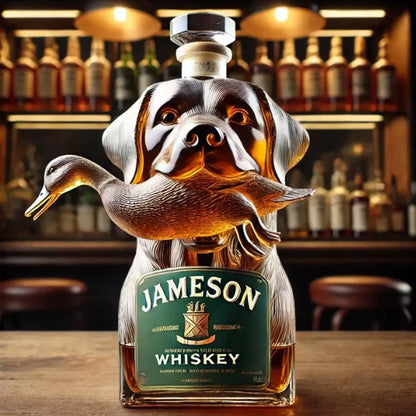 🍷🦉Комплект бутилки за уиски със забавен дизайн (300-330 мл)｜10 креативни и уникални модела｜Оригинален подарък и стилна декорация за бара