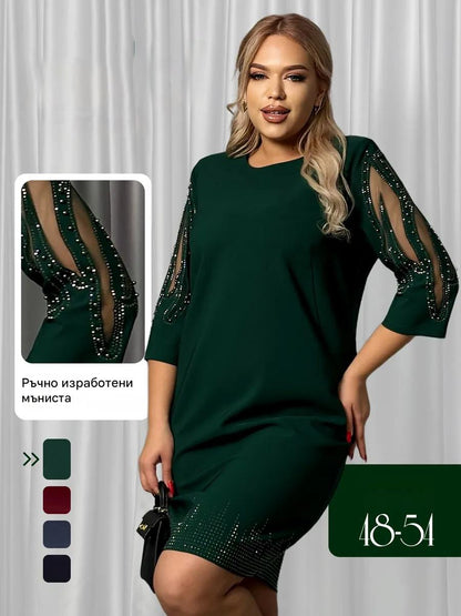 【S-5XL】Нова модерна и елегантна рокля